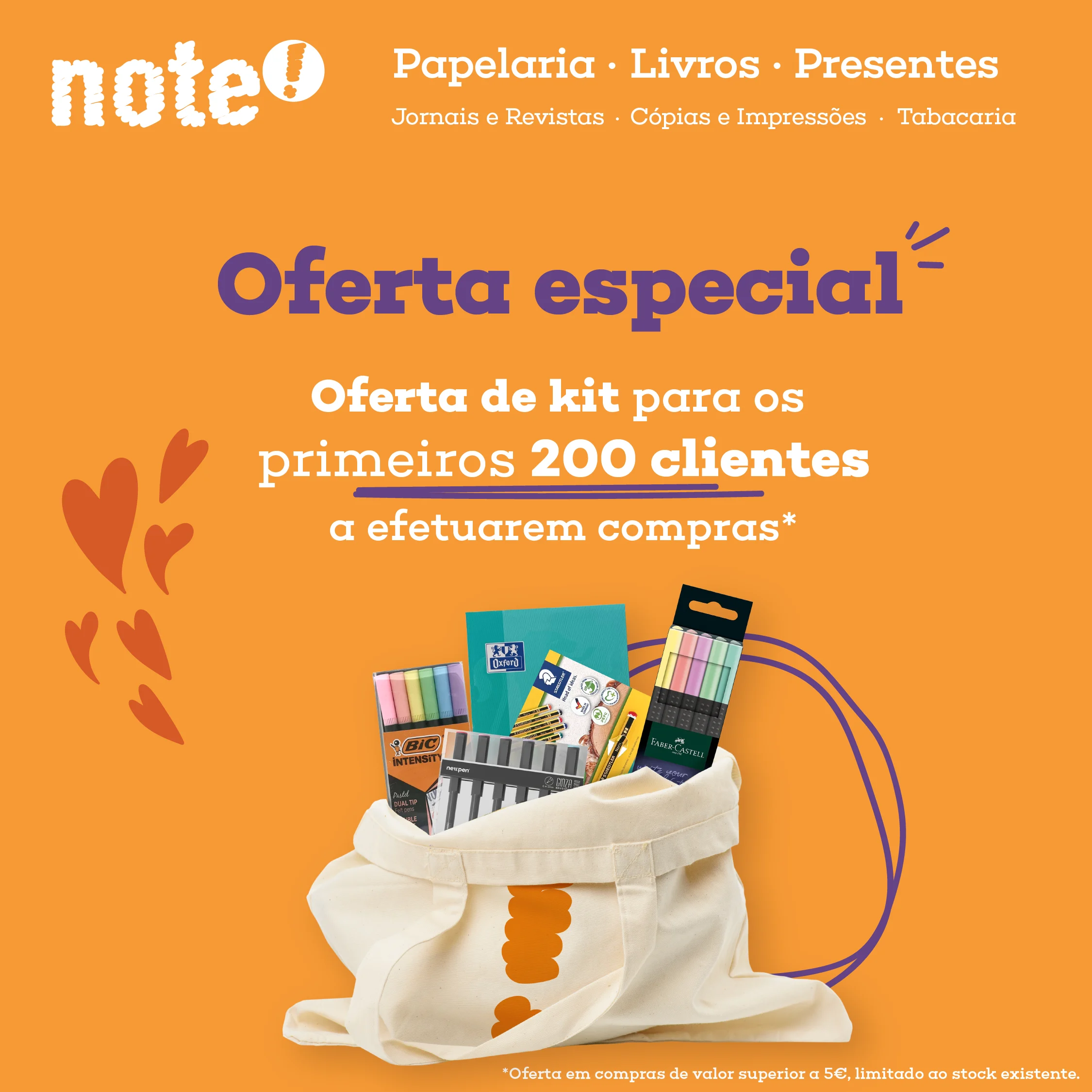 note! chega a Aveiro