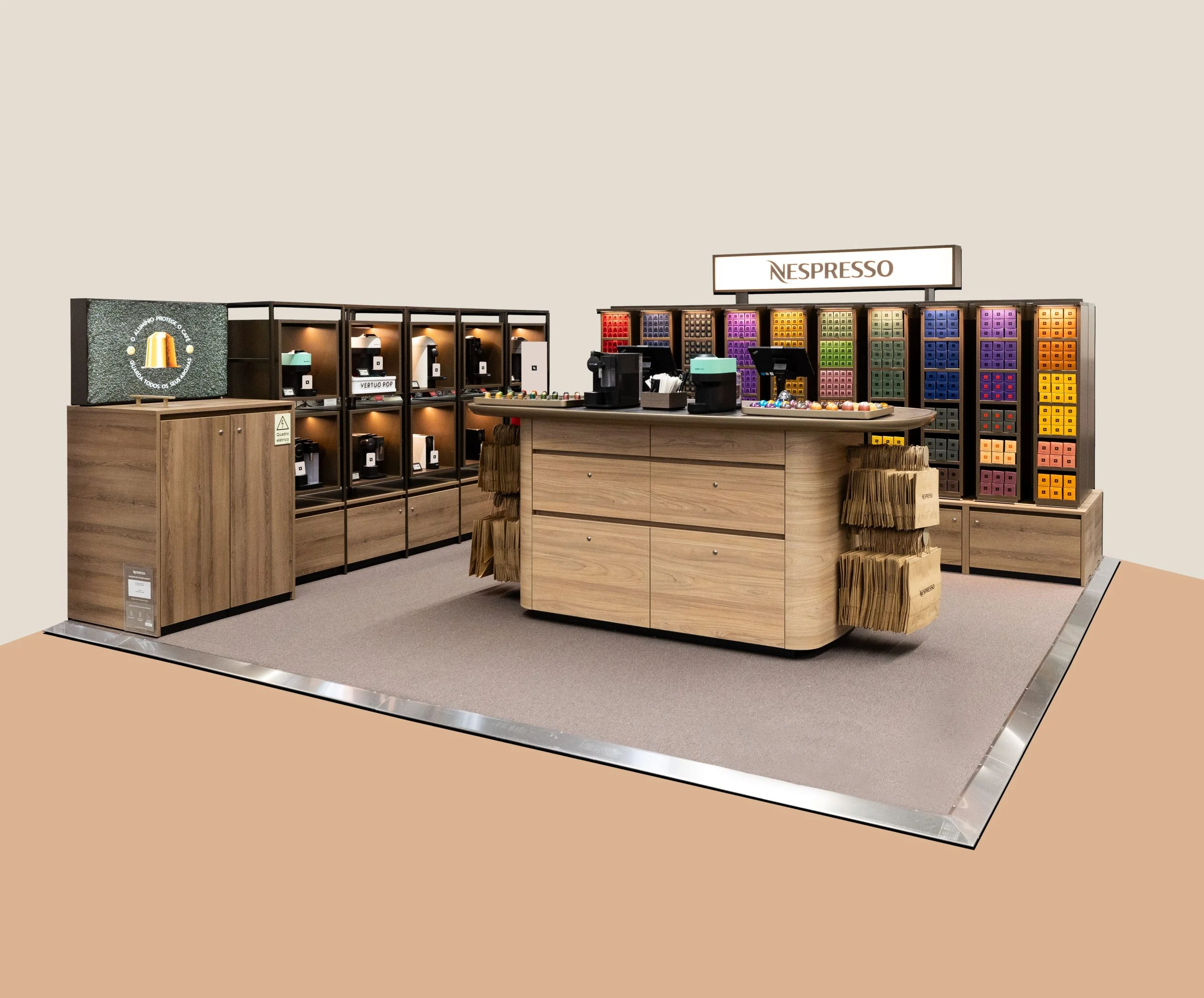 Nespresso abre boutique na Worten do GaiaShopping
