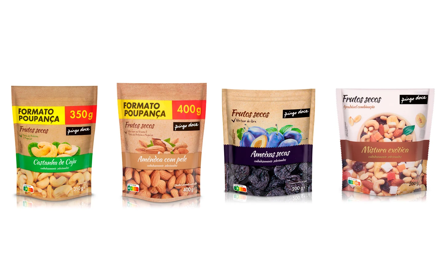 Pingo Doce reforça gama de frutos secos