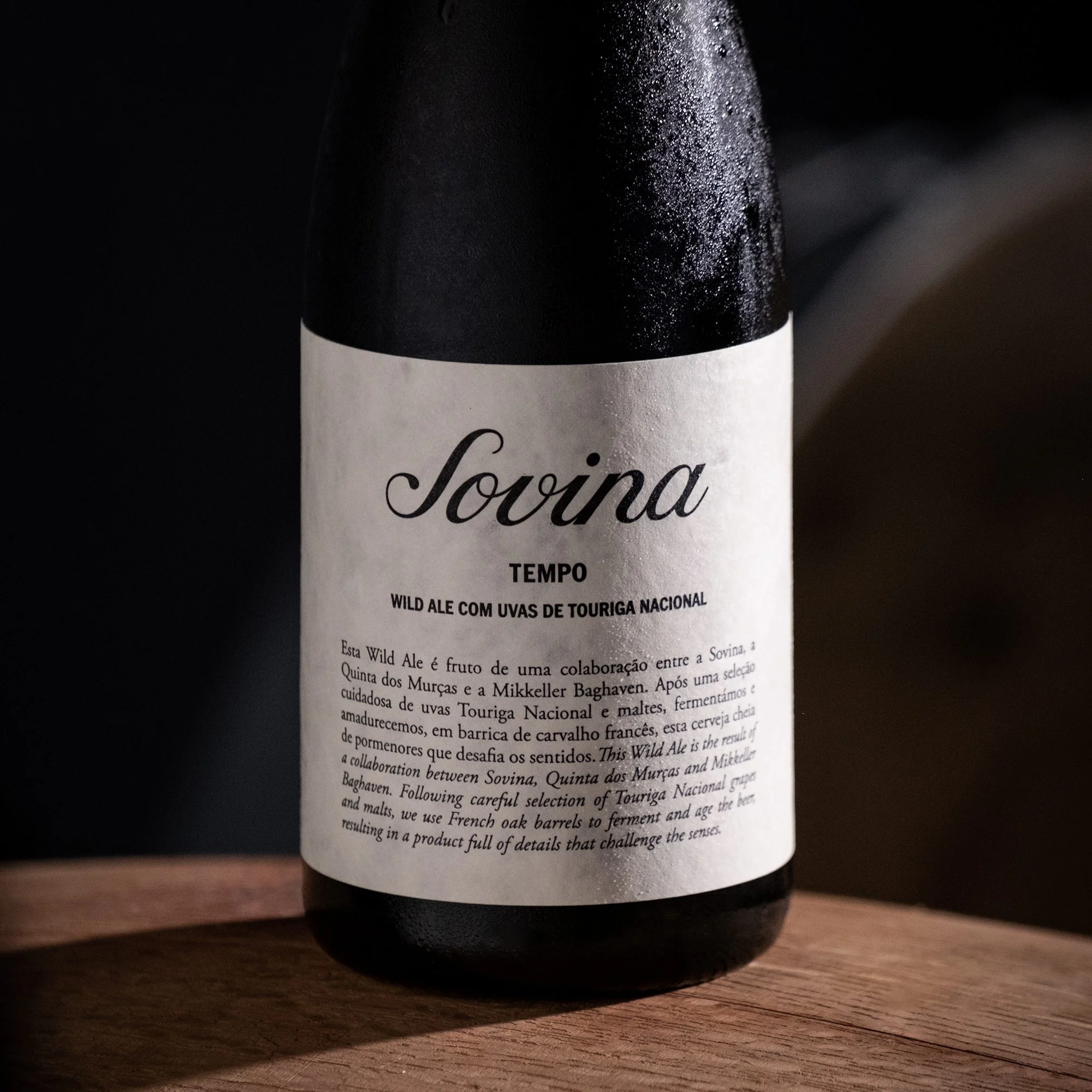 Nova Sovina Tempo é feita com Touriga Nacional