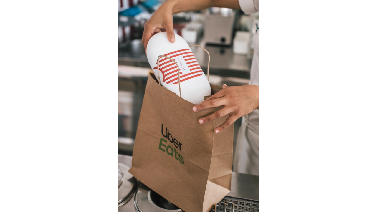 Santini com sabor exclusivo na Uber Eats