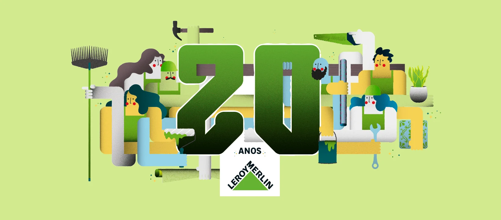 Leroy Merlin celebra os 20 anos em Portugal com a oferta de 20 remodelações