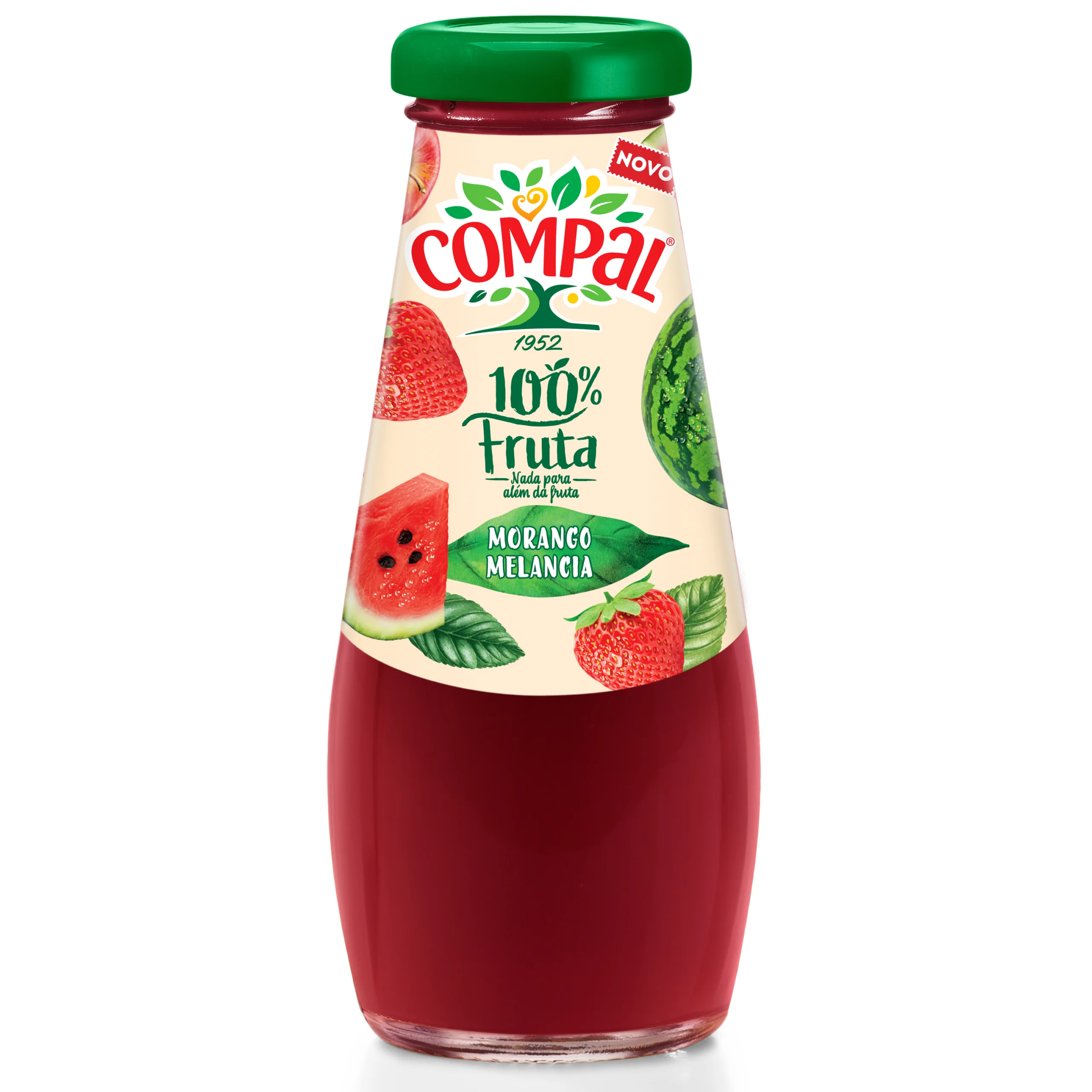Compal lança o novo sabor Morango Melancia