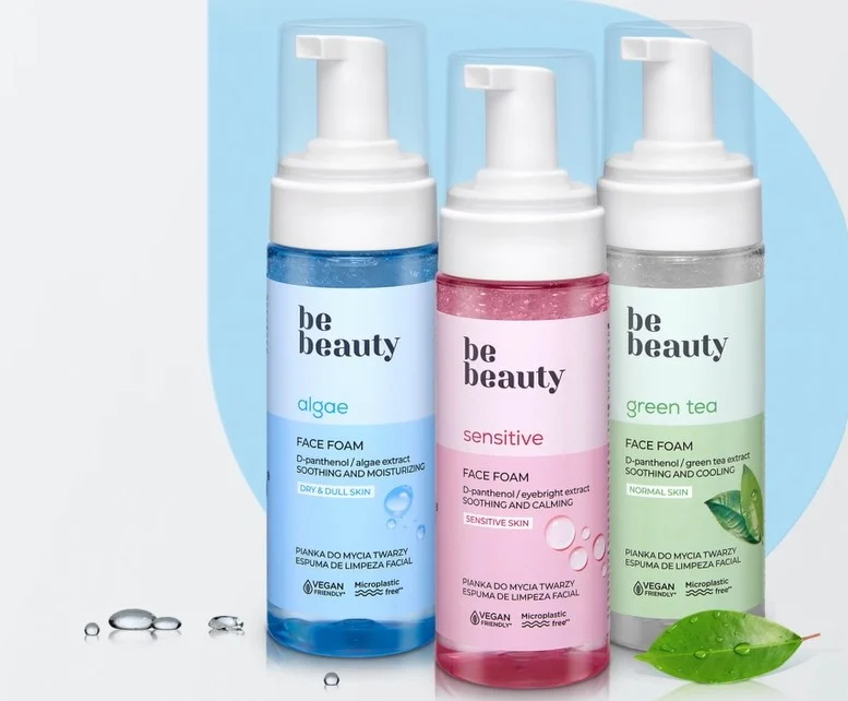 Pingo Doce lança Espumas de Limpeza Facial Be Beauty