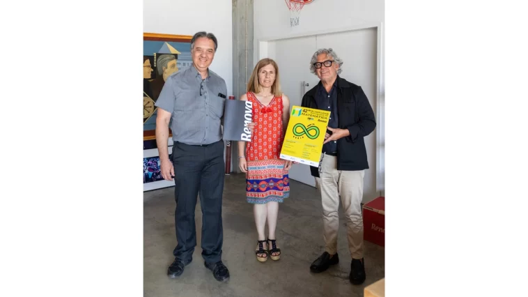 José Carlos Santos, presidente da SPM, Joana Teles, formadora do Centro de Formação da SPM e Paulo Pereira da Silva, presidente do Conselho de Administração da Renova