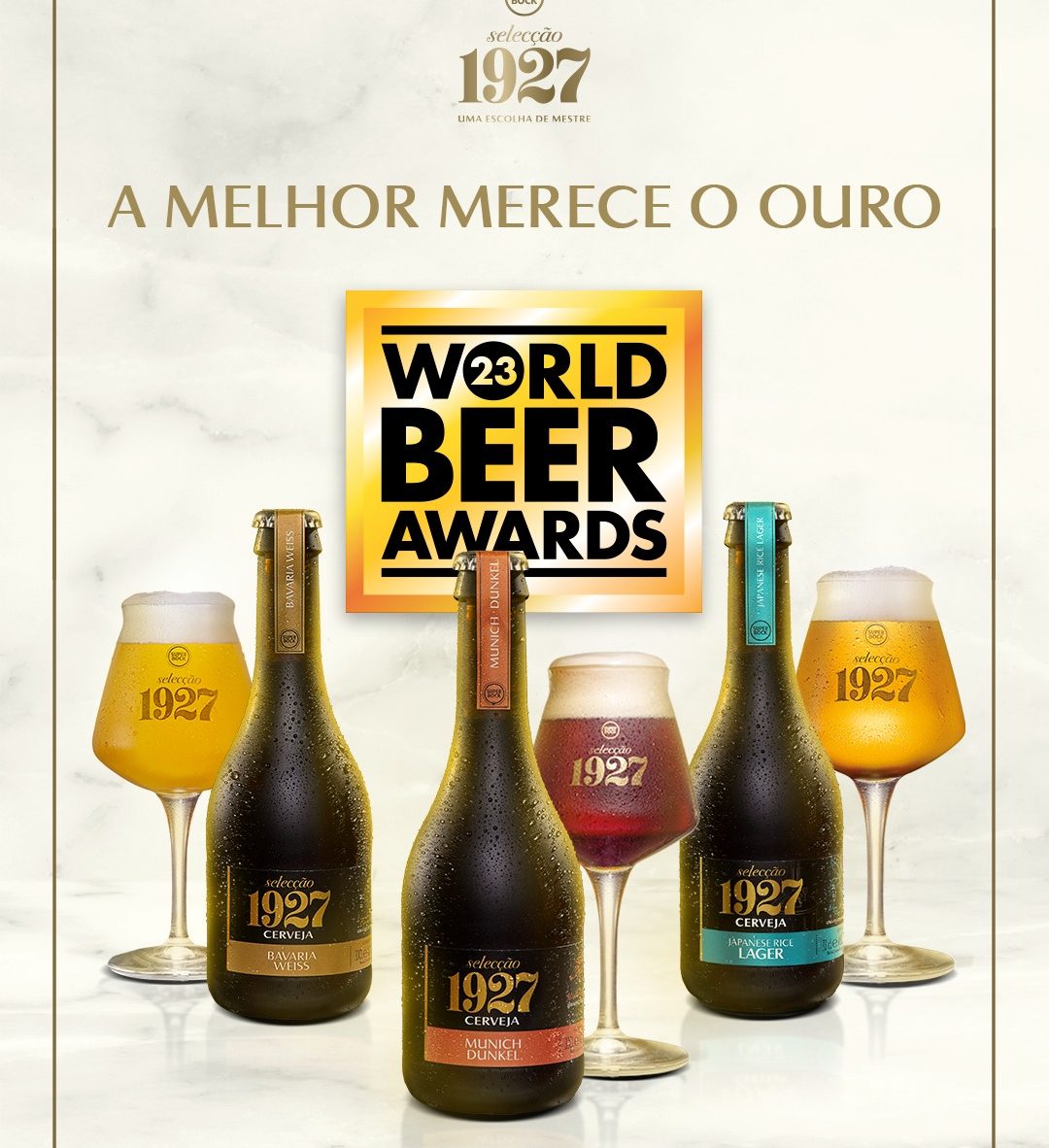 Super Bock arrecada 5 medalhas nos World Beer Awards 2023
