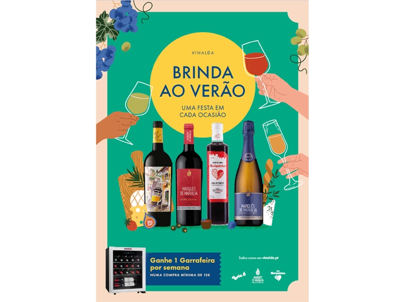Vinalda convida a “Brindar ao Verão”