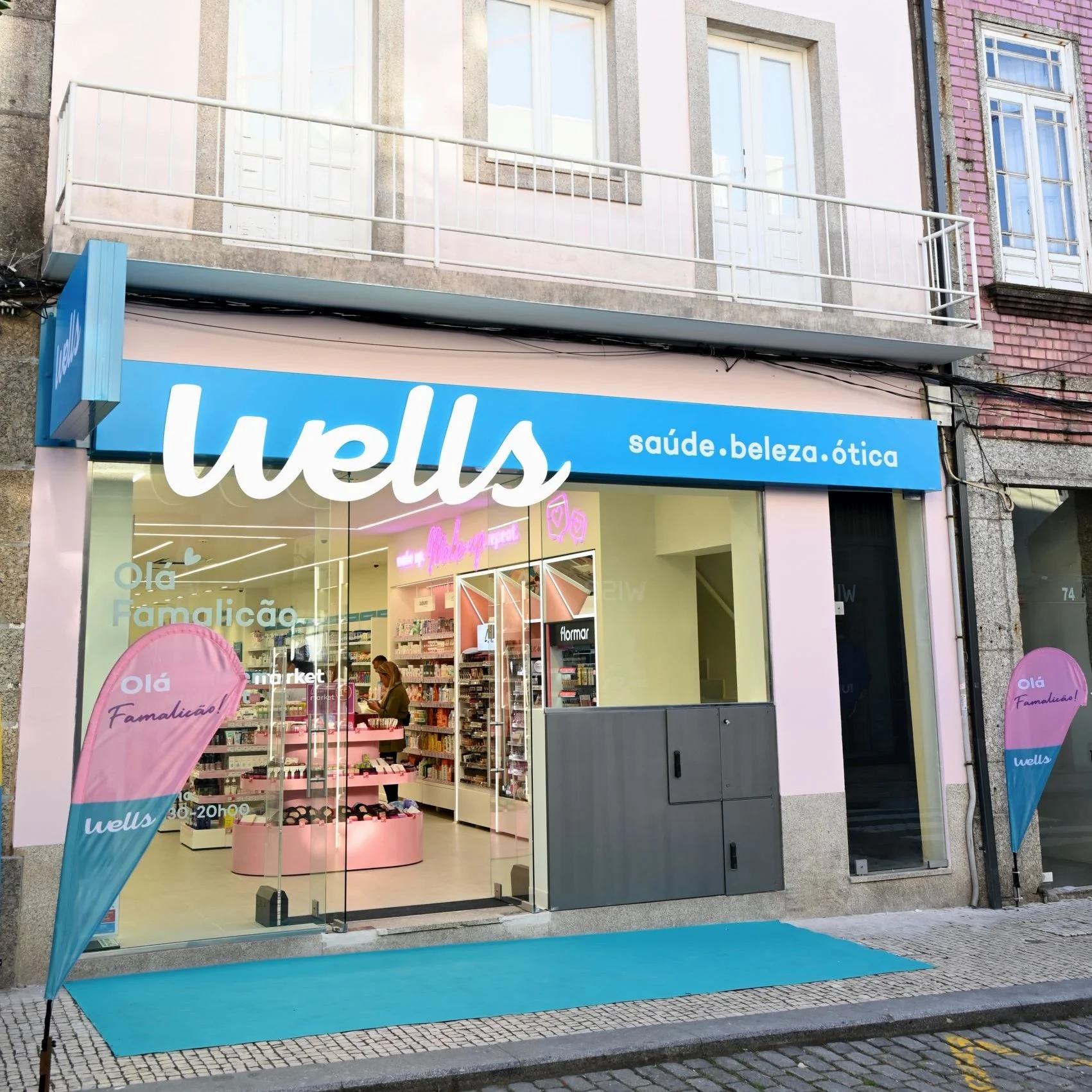 Wells abre primeira loja em Famalicão