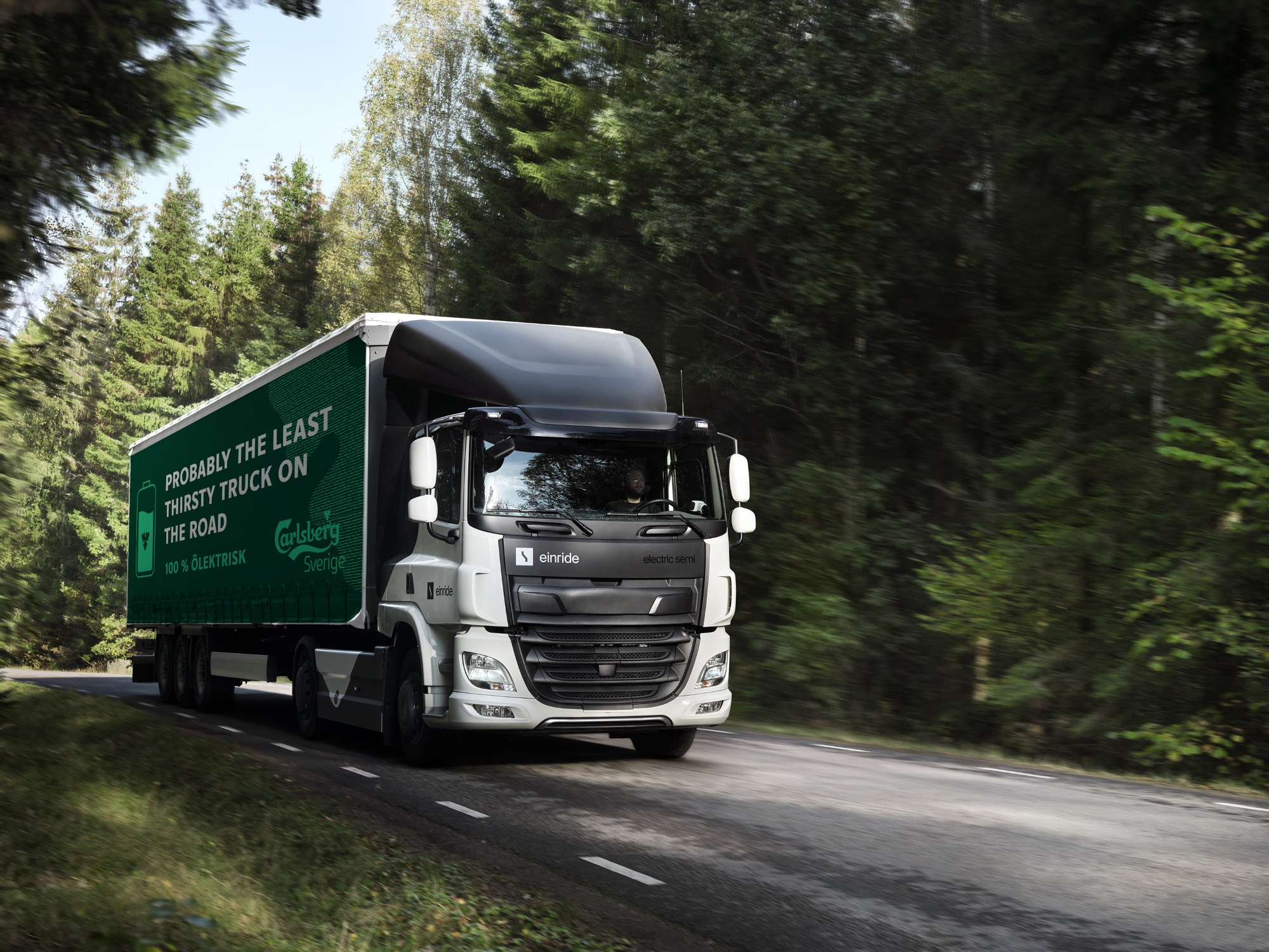 Carlsberg avança para pegada de carbono zero e investe em camiões elétricos