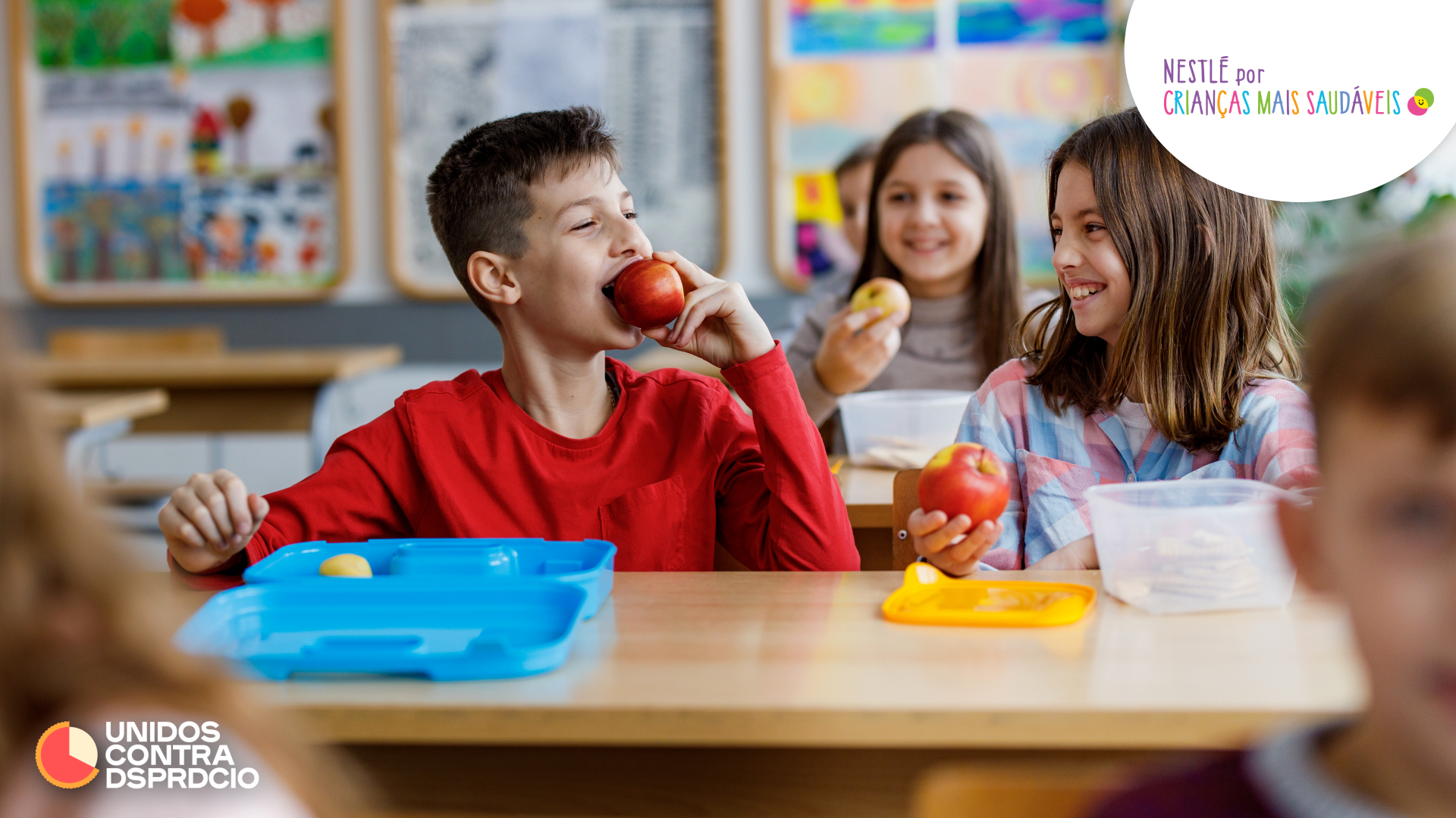 Programa de educação alimentar da Nestlé leva às escolas temática do desperdício alimentar