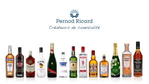 Pernod Ricard portfólio garrafas