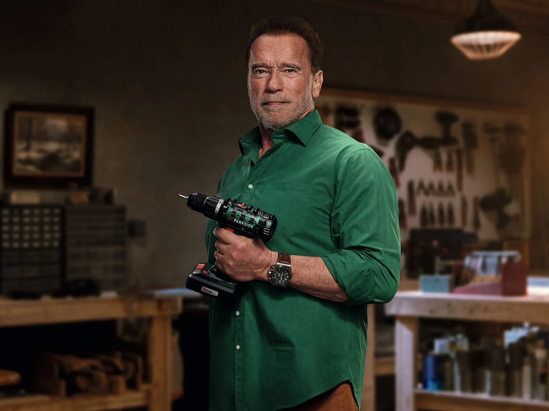 Parkside lança nova campanha com Arnold Schwarzenegger
