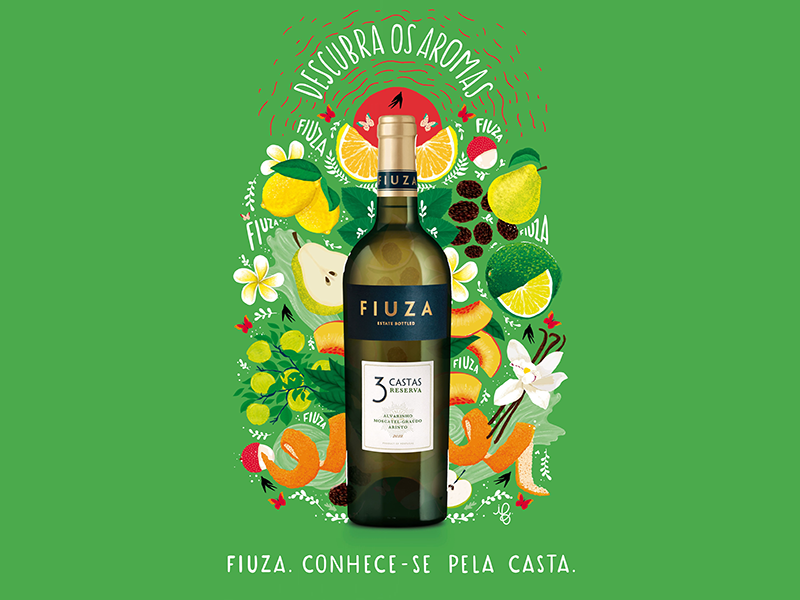 Fiuza Wines lança 3 Castas Reserva Branco