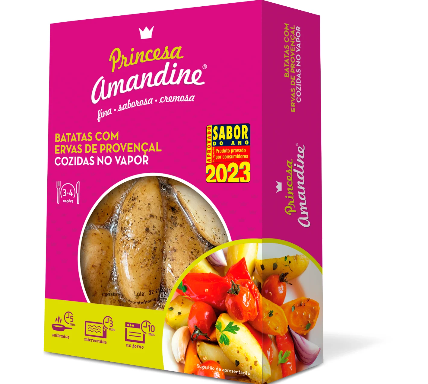 Batata Princesa Amandine lança Batata de Quinta Gama no mercado português