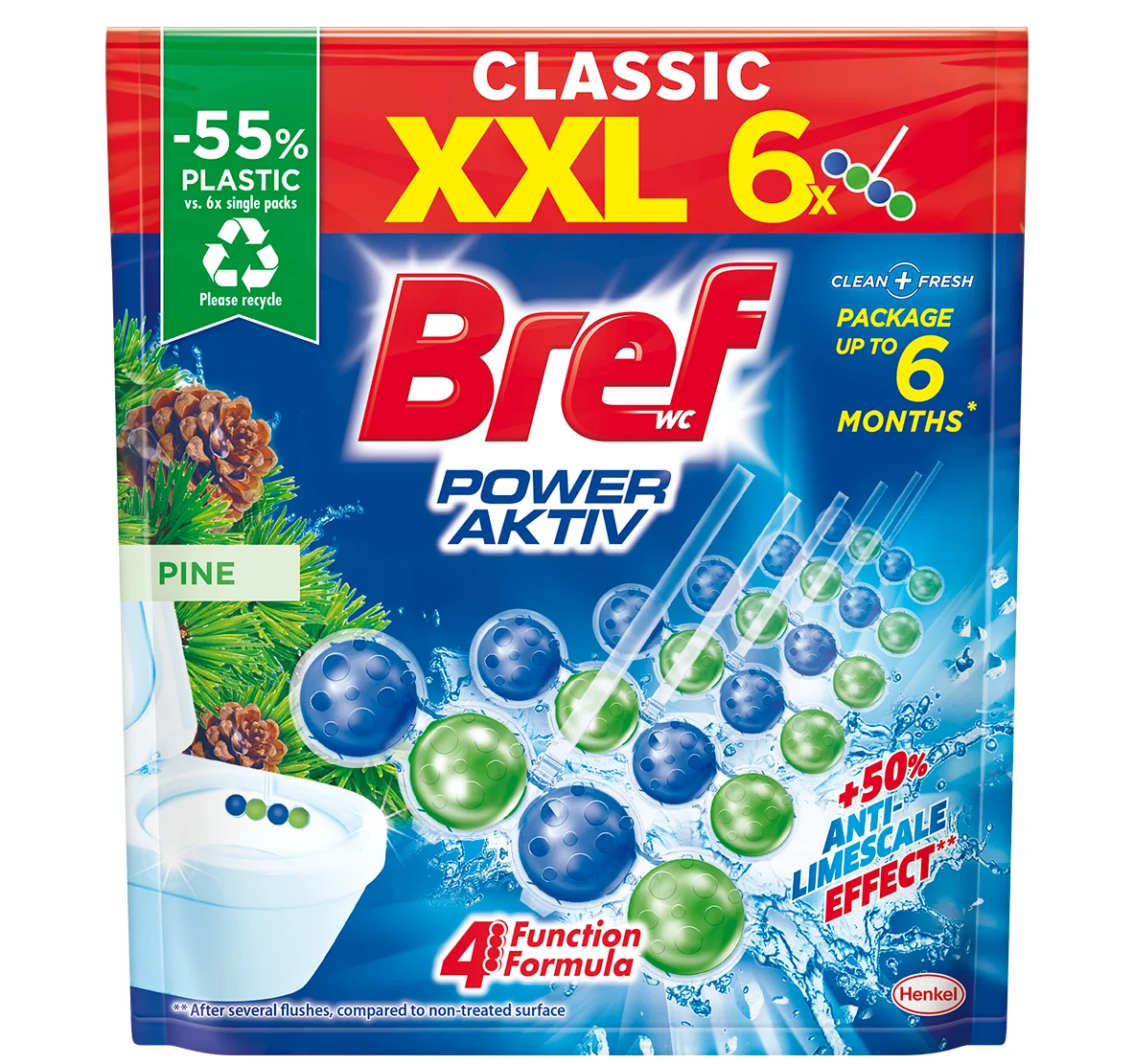 Bref Power Activ com novo formato XXL e com menos 55% plástico