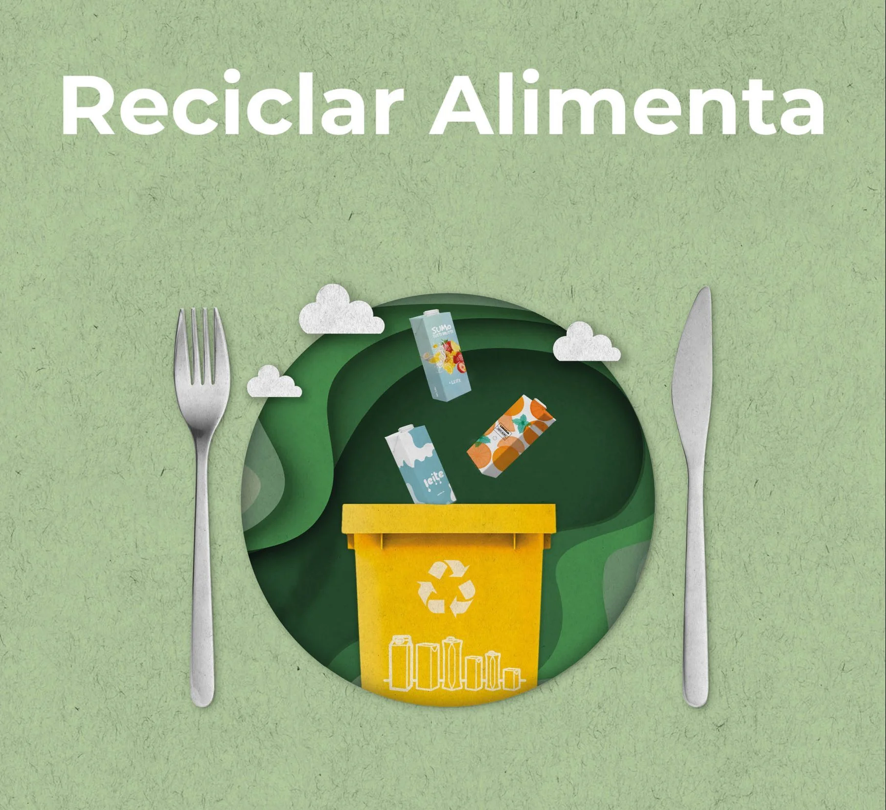 Tetra Pak volta a lançar a ação Reciclar Alimenta