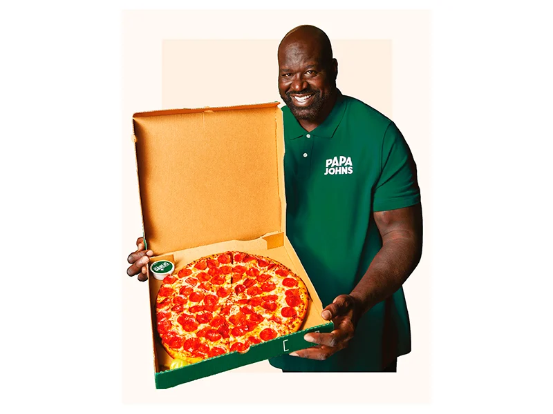 Pizza solidária de Papa Johns e Shaquille O’Neal chega a Portugal