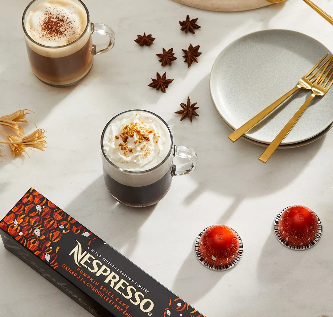 Nespresso apresenta o novo Pumpkin Spice Cake