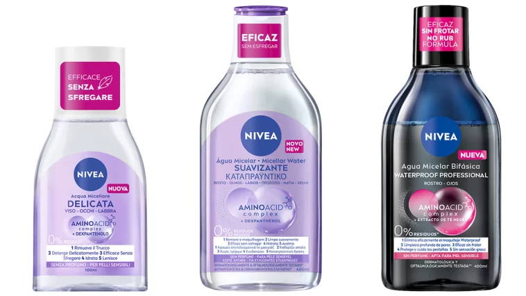 Nivea águas micelares