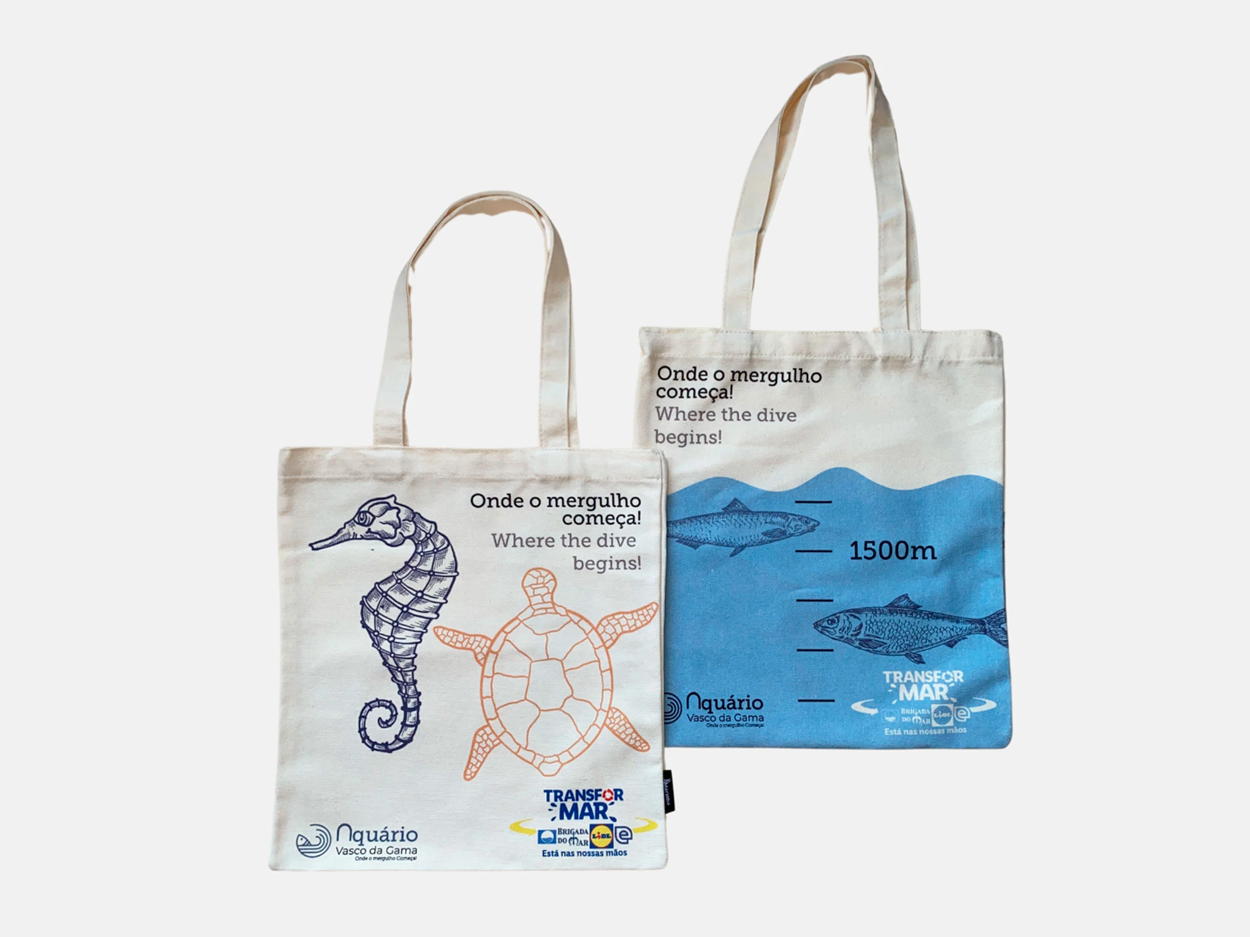 Lidl Portugal transforma redes de pesca em sacos de fibras recicladas