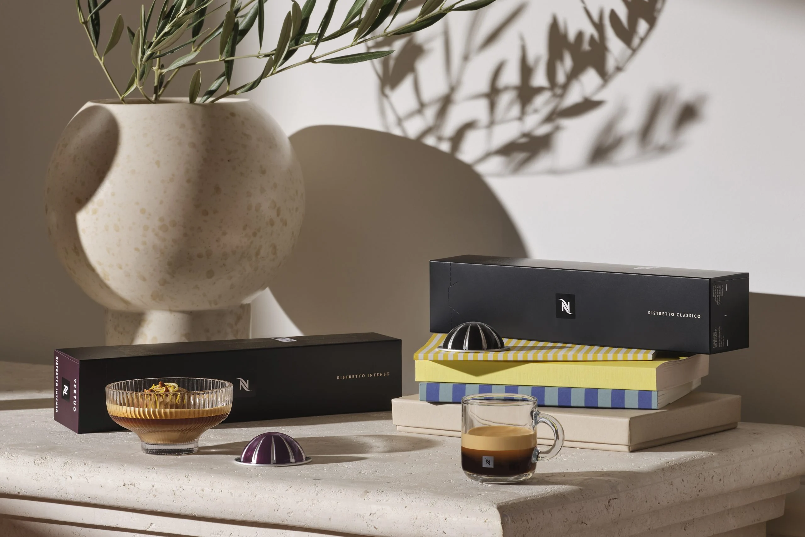 Ristretto chega ao sistema Vertuo da Nespresso