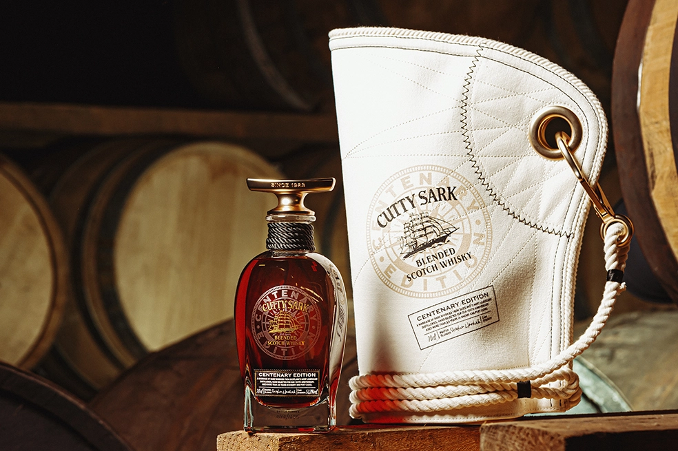 Cutty Sark Centenary Edition: edição centenária limitada a 1.435 garrafas
