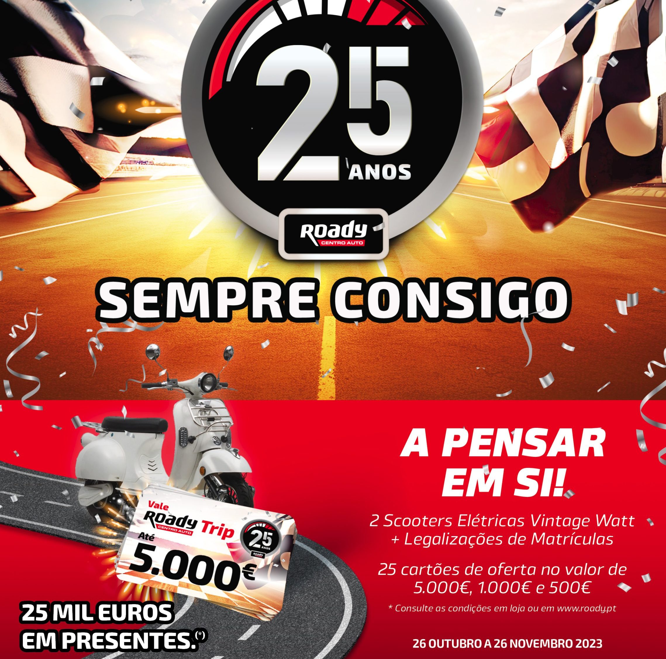 Roady celebra 25 anos com nova campanha