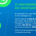 Aniversário WhatsApp Minipreço