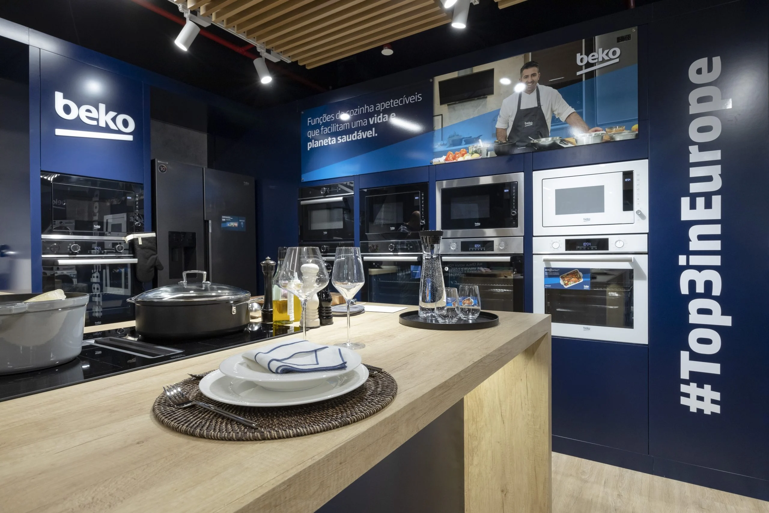 Beko inaugura showroom em Portugal