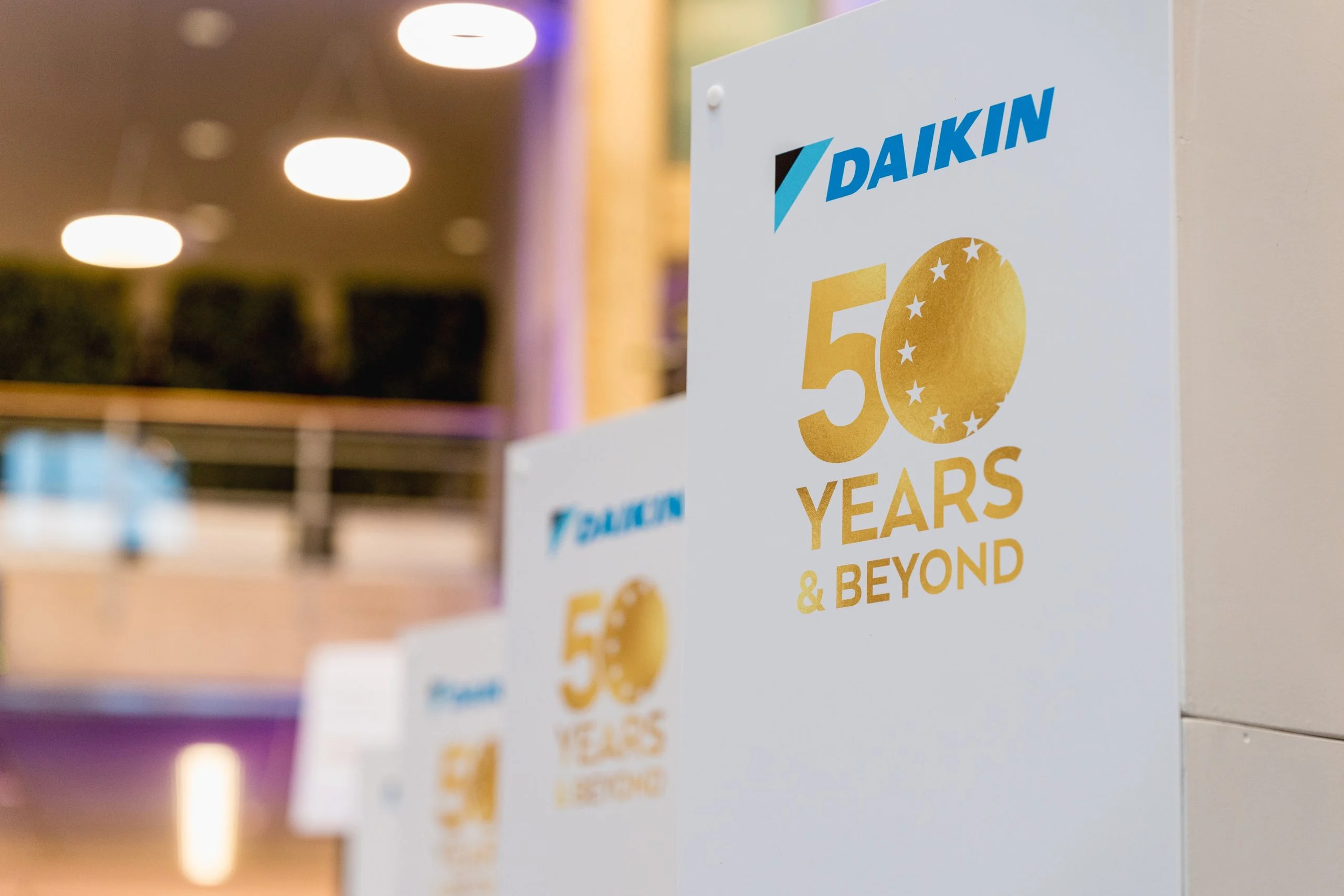 Daikin celebra 50 anos na Europa, Médio Oriente e África