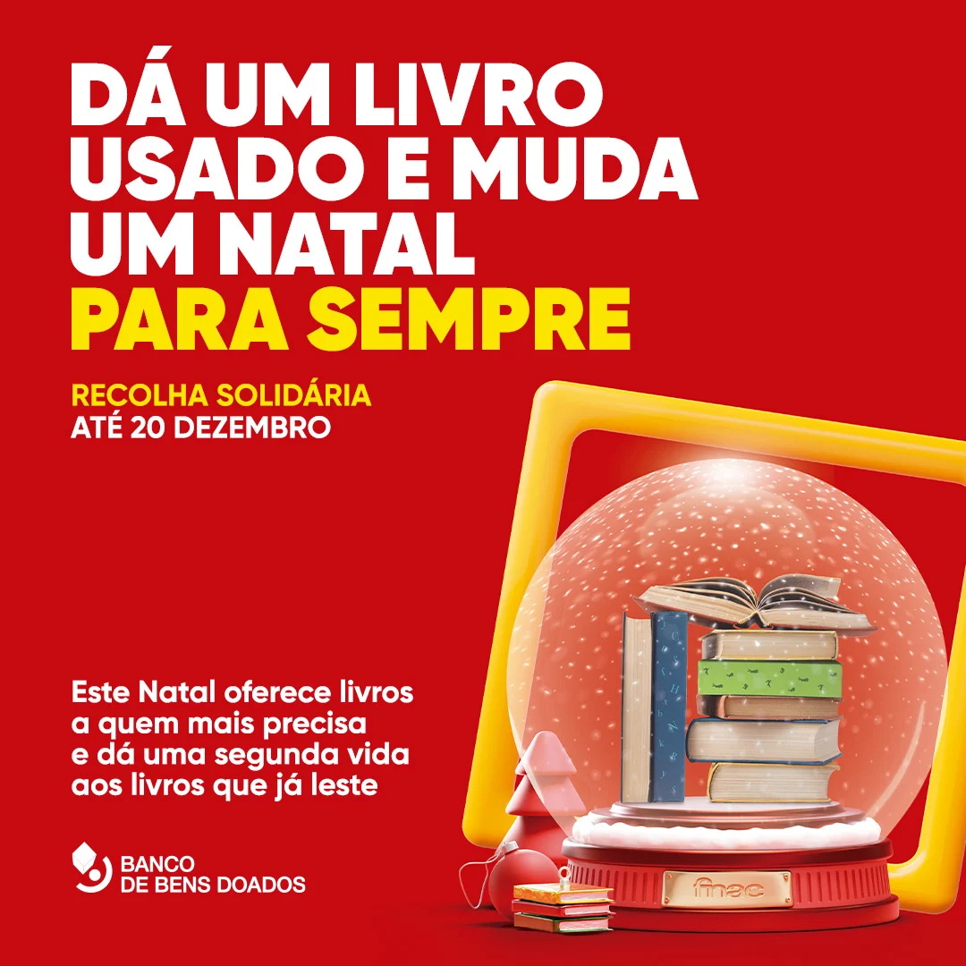 Fnac desafia clientes a doarem livros usados