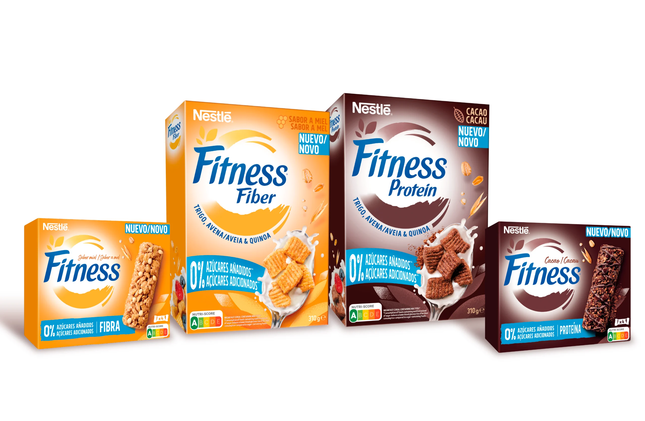 Fitness lança nova gama Fitness 0% açúcares adicionados