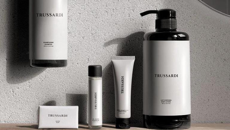 Groupe GM anuncia a colaboração com a Trussardi para uma linha de “amenities” de luxo sustentáveis