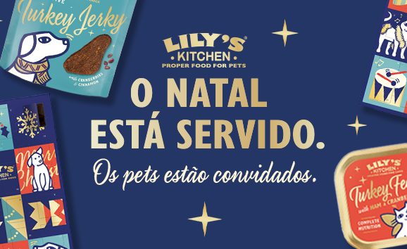 Lily’s Kitchen lança menu de Natal para cães e gatos