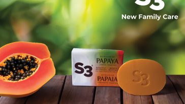 Sabonetes S3 de papaia