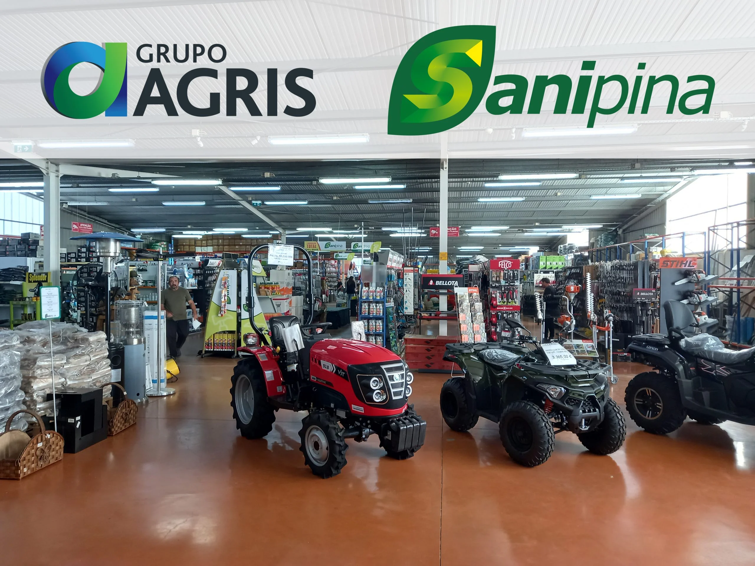 Grupo Agris integra rede de lojas Sanipina
