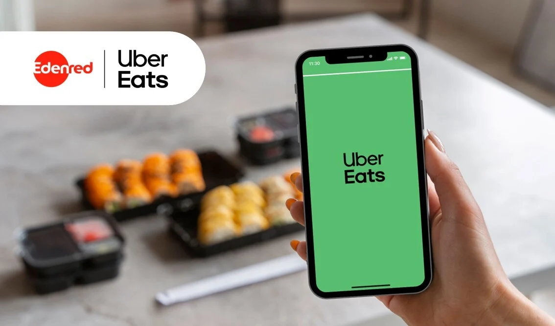 Já pode pagar com o Edenred Refeição em pedidos Uber Eats