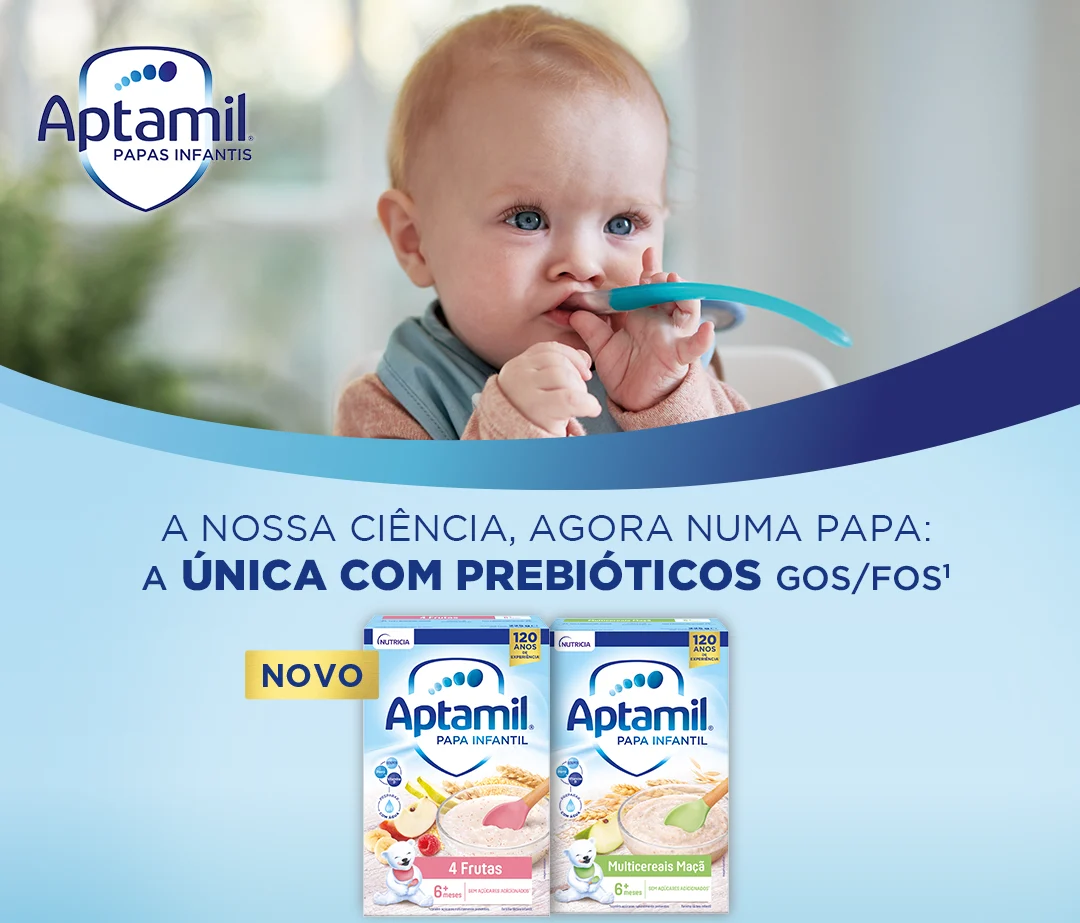 Danone Nutricia lança nova gama de Papas Infantis Aptamil