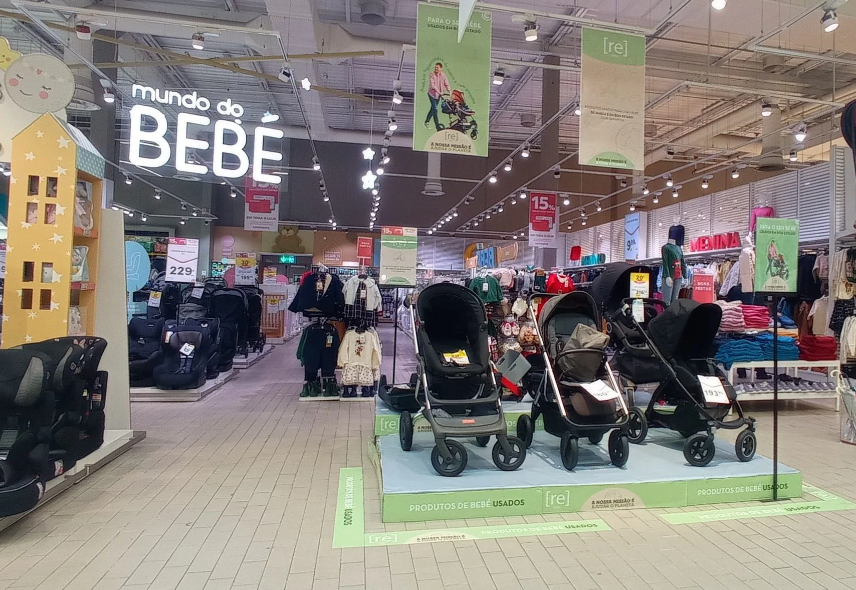 Continente aposta na circularidade de artigos de bebé