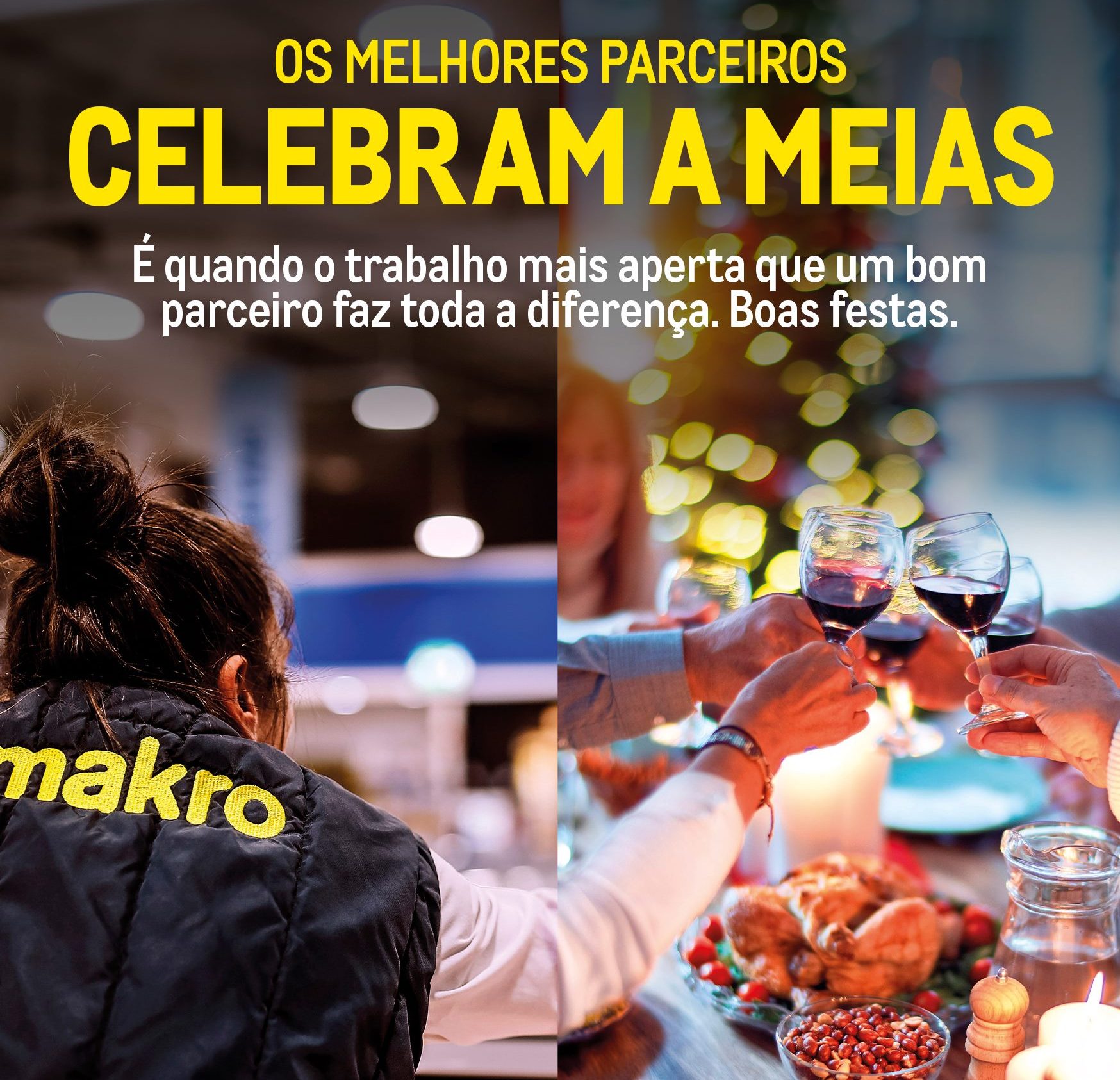 Makro Portugal celebra Natal a meias com os seus parceiros