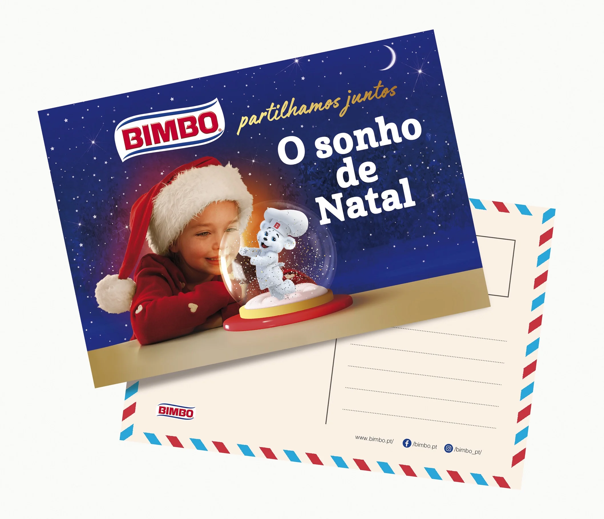 “Partilhamos Juntos o Sonho de Natal” é o mote da nova campanha da Bimbo