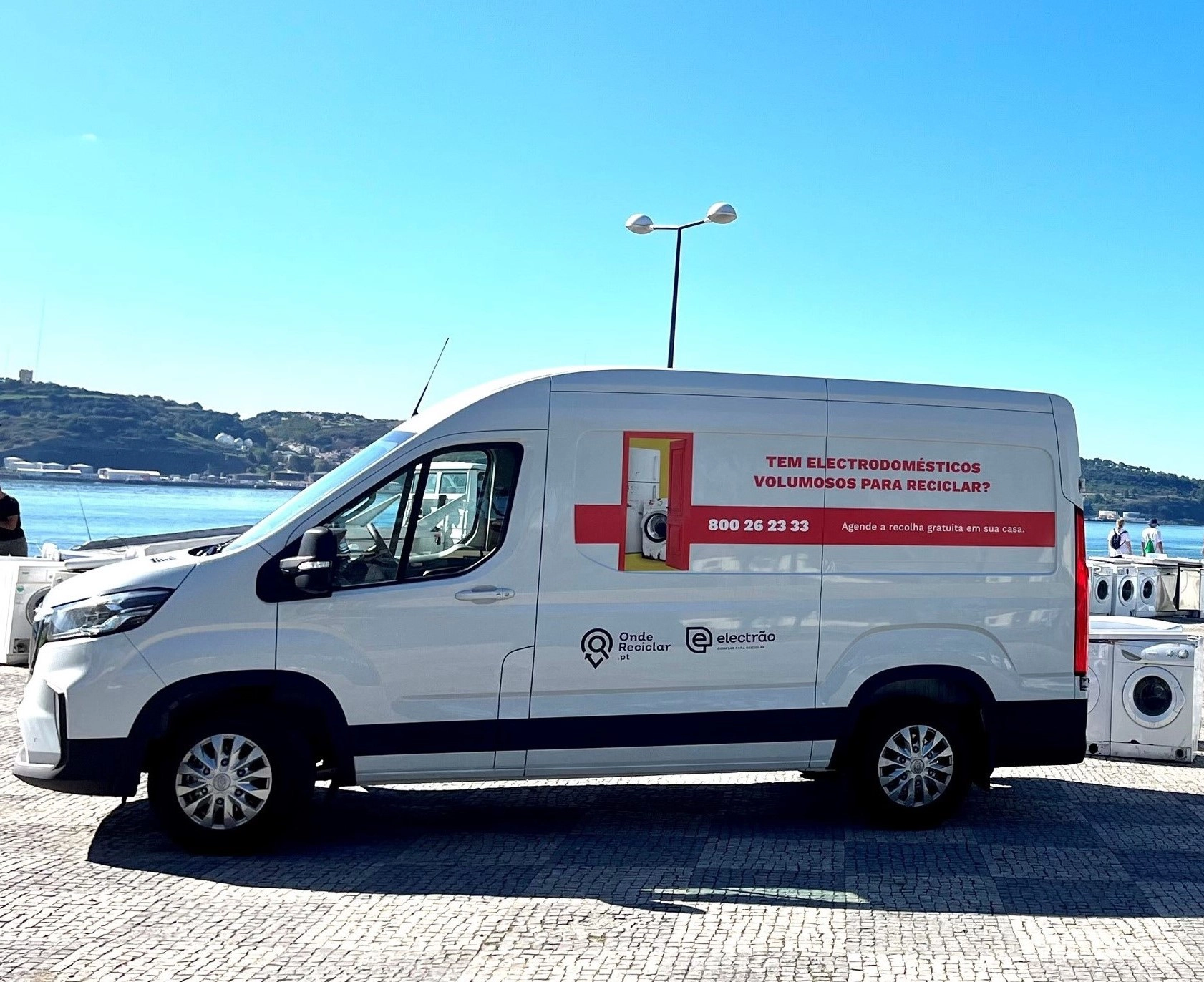 Electrão recolheu mais de 200 toneladas de equipamentos elétricos usados ao domicílio em 2023