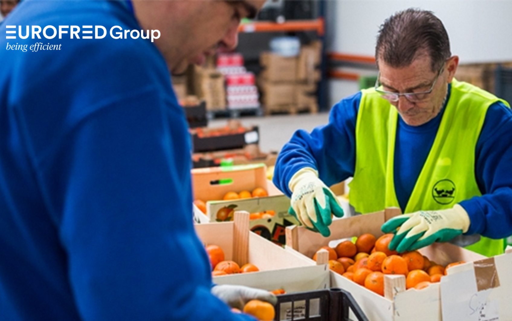 Eurofred apoia com total de 2,3 toneladas de alimentos para bancos alimentares
