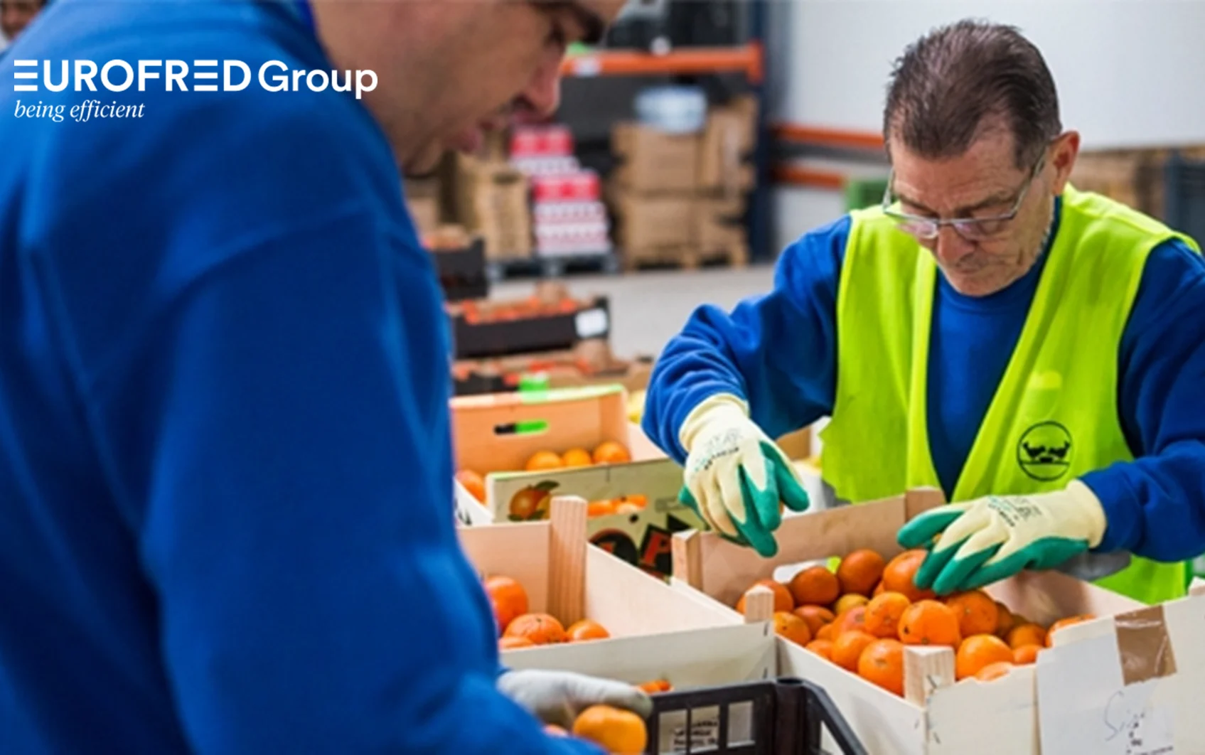 Eurofred apoia com total de 2,3 toneladas de alimentos para bancos alimentares