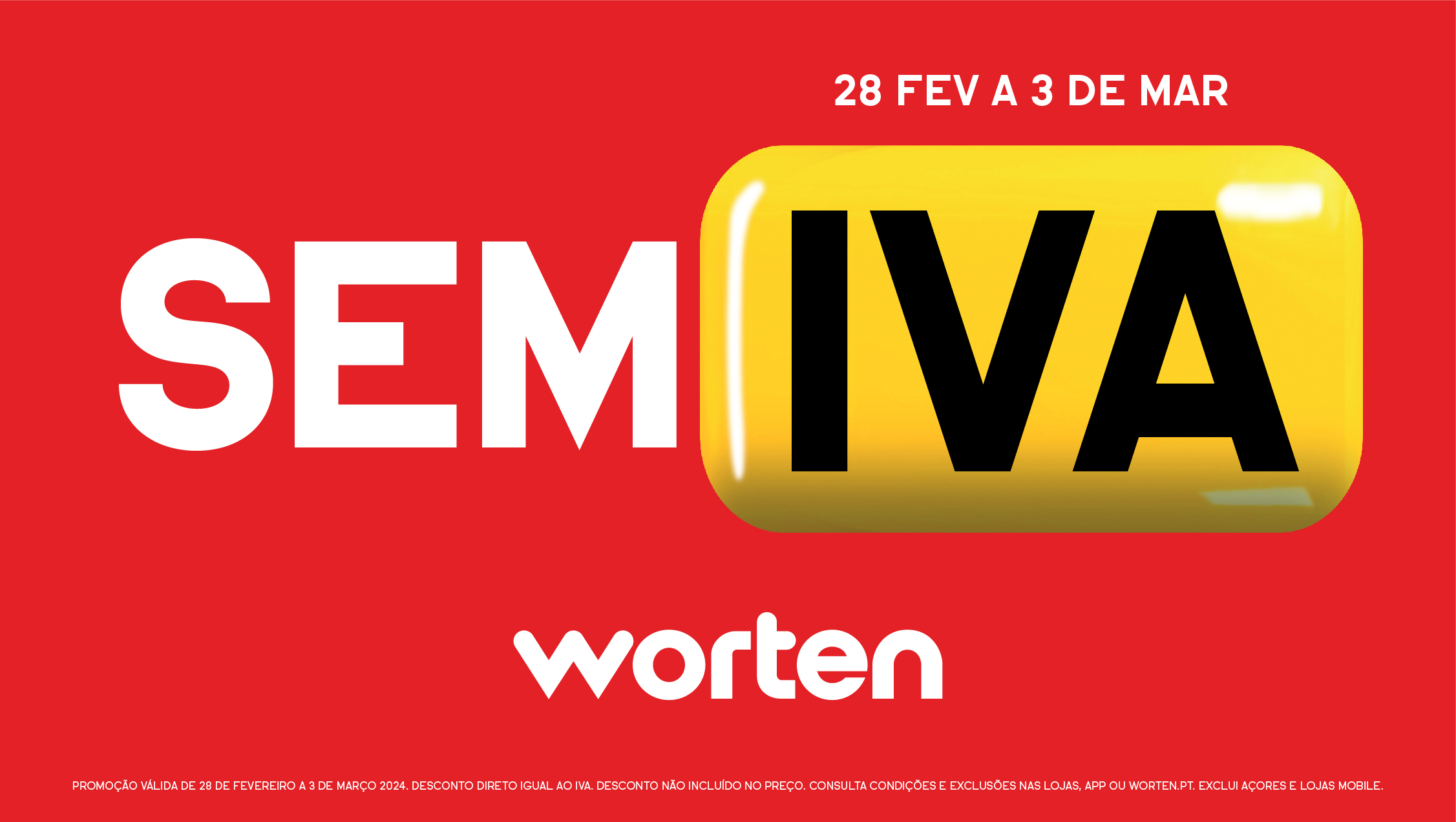 Dias sem IVA estão de regresso à Worten