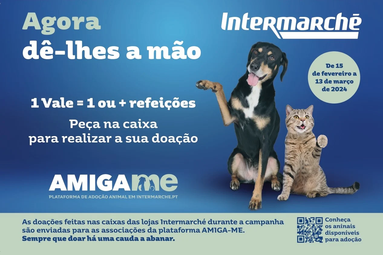 Intermarché apoia animais resgatados com nova campanha