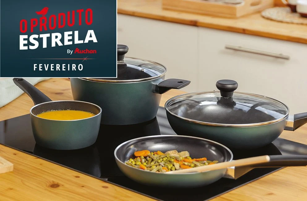 Auchan lança gama de artigos reciclados para cozinhar