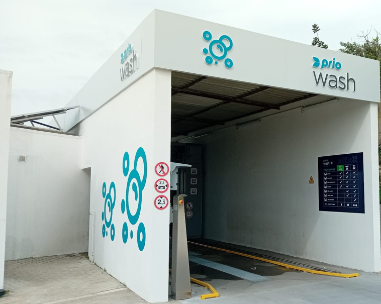 PRIO água lavagem