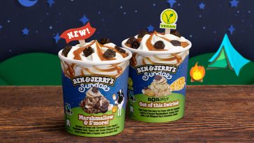 Ben & Jerry’s sundaes