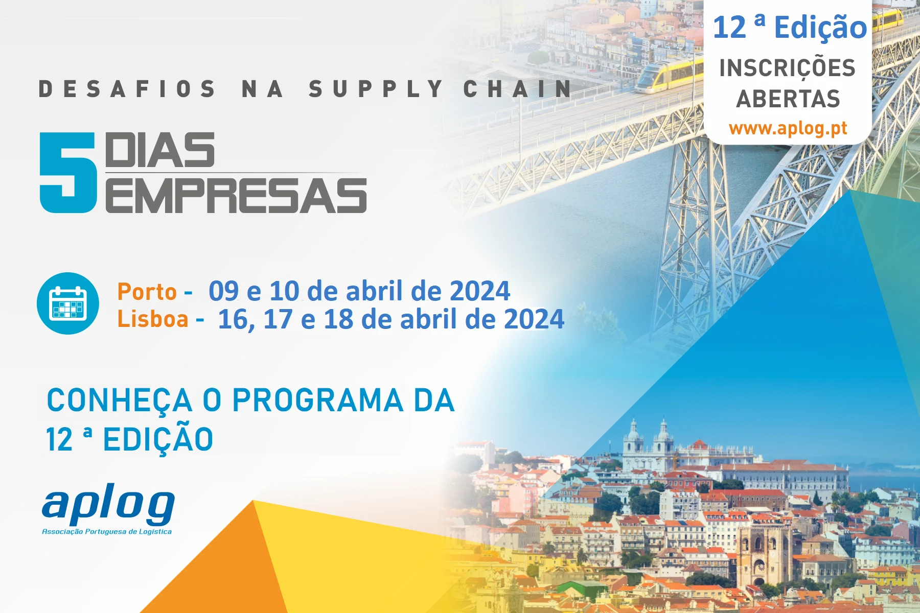 Está de regresso o programa Desafios na Supply Chain 5 Dias 5 Empresas